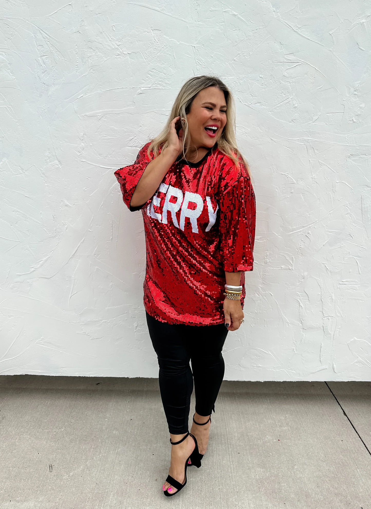 PREORDER: Holiday Chic Sequin Top in Two Colors