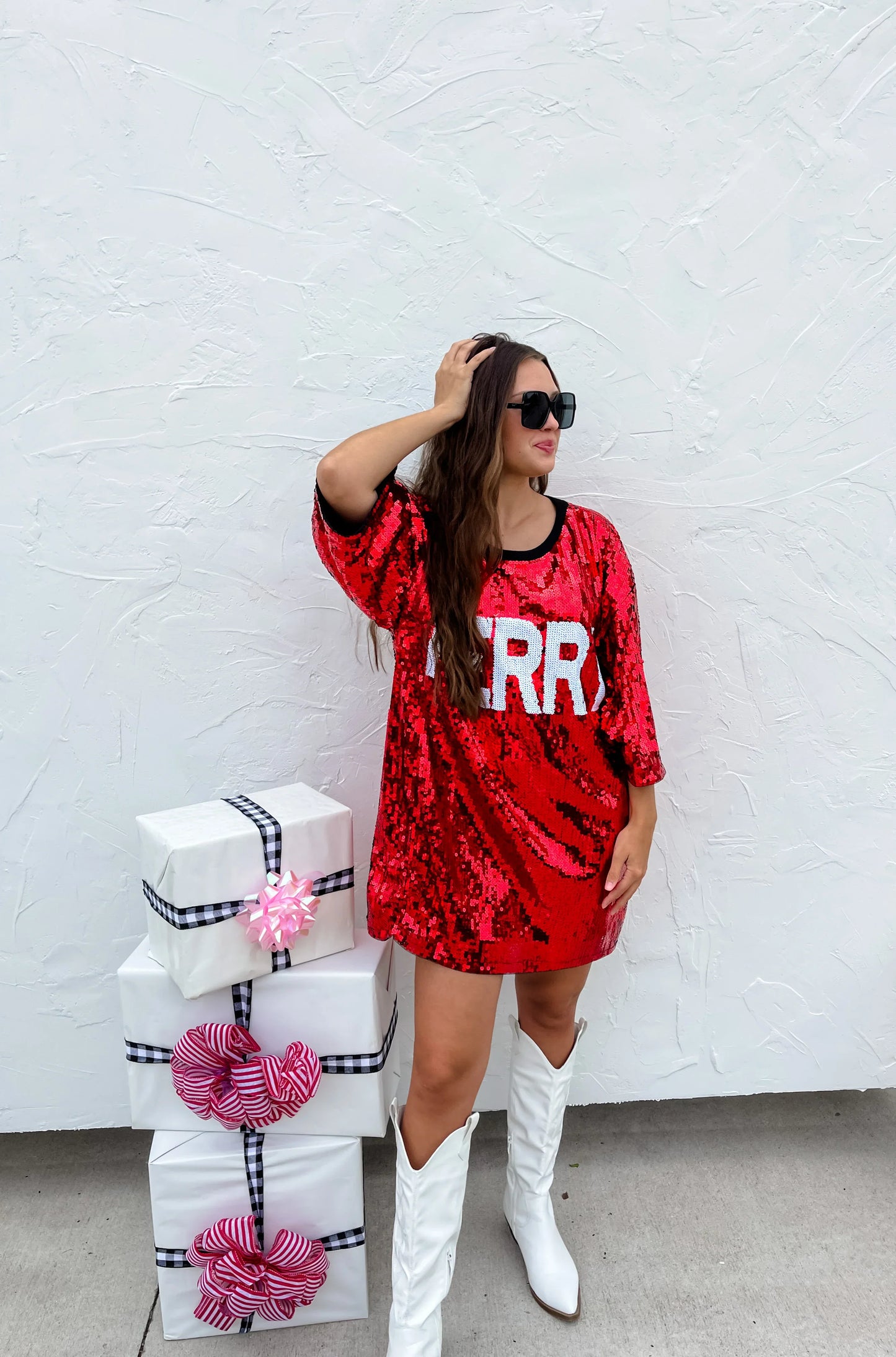 PREORDER: Holiday Chic Sequin Top in Two Colors