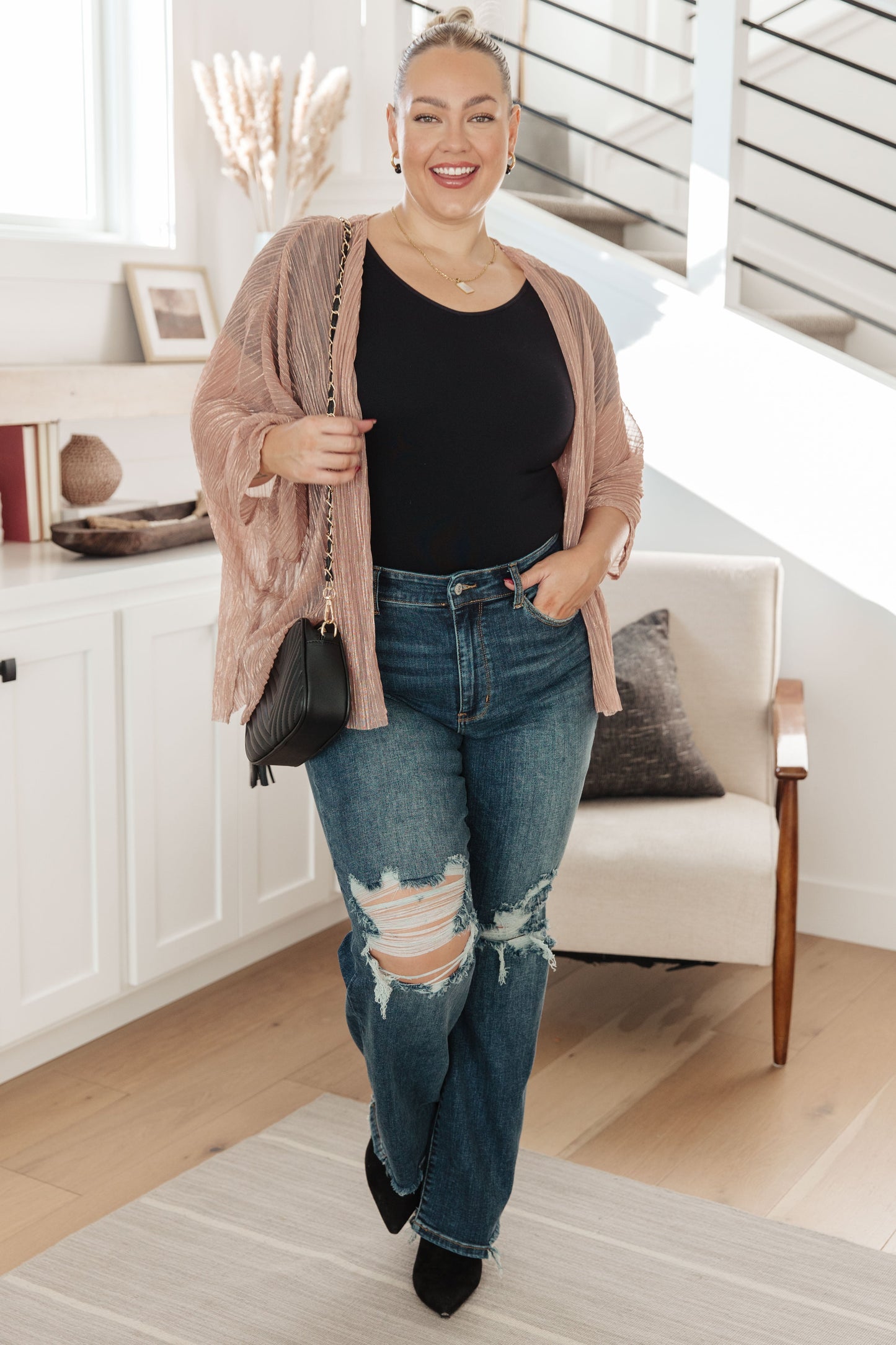 Sheer Wild Sleeve Cardigan