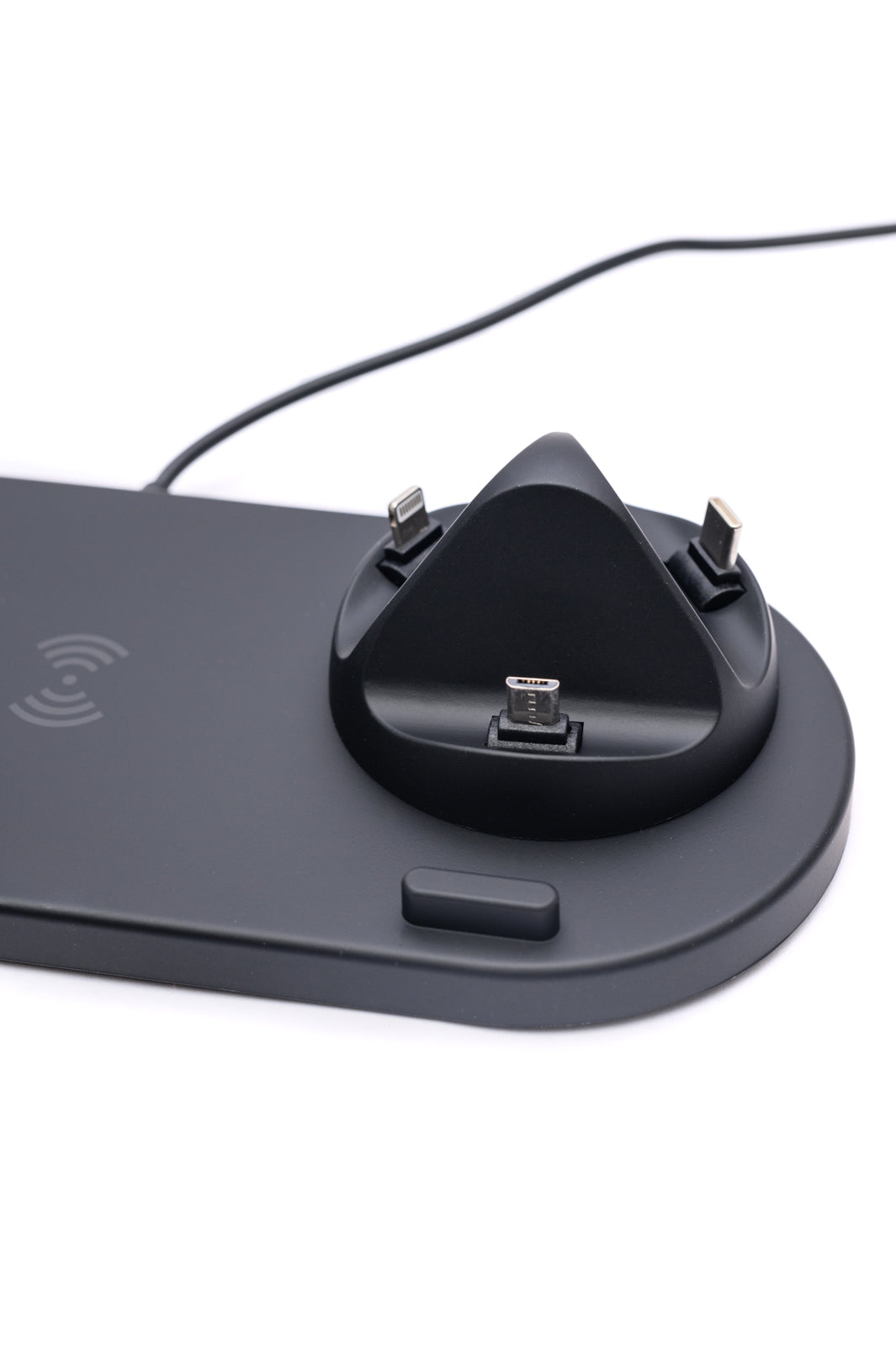 Wireless Charging Station in Black