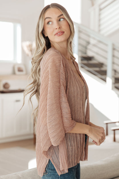 Sheer Wild Sleeve Cardigan